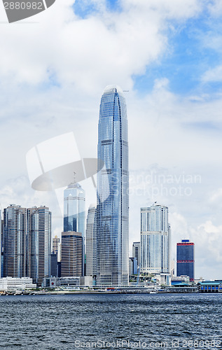 Image of Modern Buildings in Hong Kong