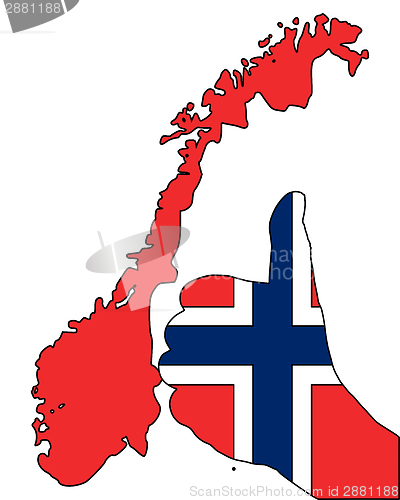 Image of Norwegian hand signal