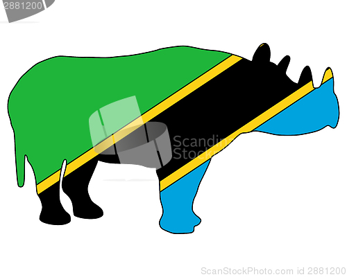 Image of Tanzania black rhino