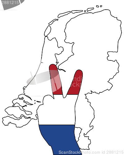 Image of Dutch finger signal