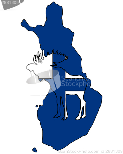 Image of Finnish moose