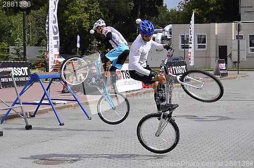 Image of Timur Ibragimov and Mikhail Sukhanov's performance, champions of