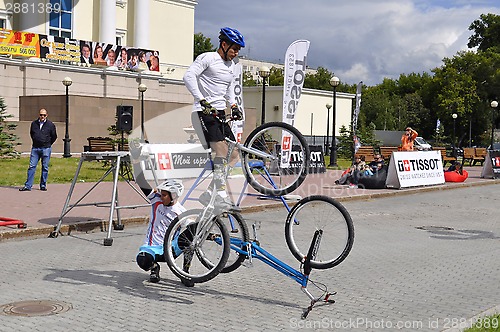 Image of Timur Ibragimov and Mikhail Sukhanov's performance, champions of