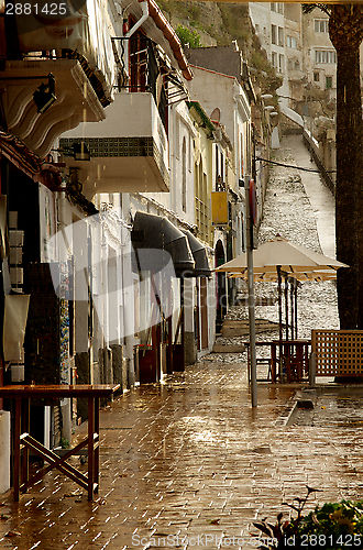 Image of Rainy Wet Street
