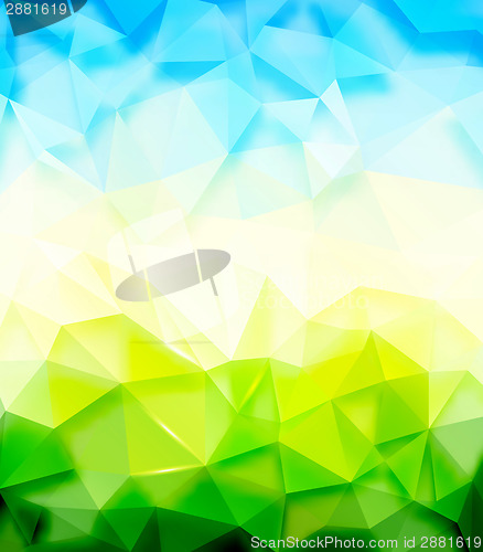 Image of Triangle nature background