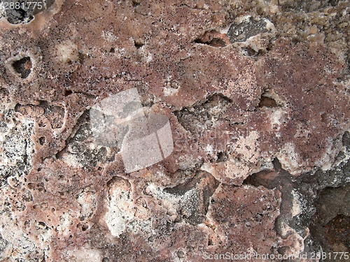 Image of abstract rough stone structure