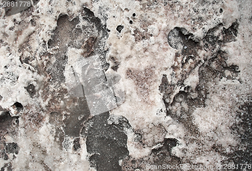 Image of abstract rough stone structure