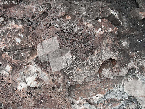 Image of abstract rough stone structure