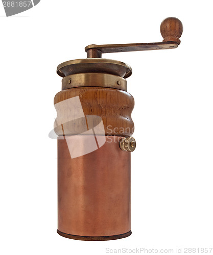 Image of vintage coffee grinder mill