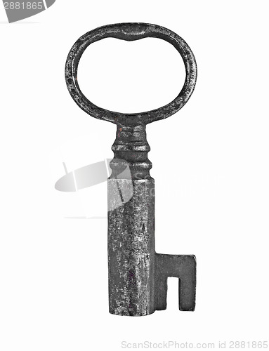 Image of vintage cabinet lock key