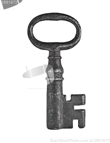 Image of vintage cabinet lock key