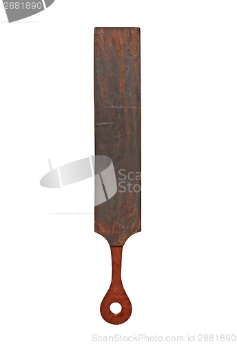Image of vintage leather strop