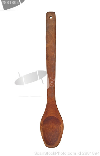 Image of vintage wooden spoon