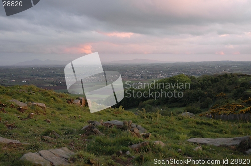 Image of Mournes from Scrabo