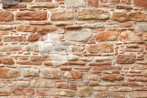 Image of Antique natural stonewall