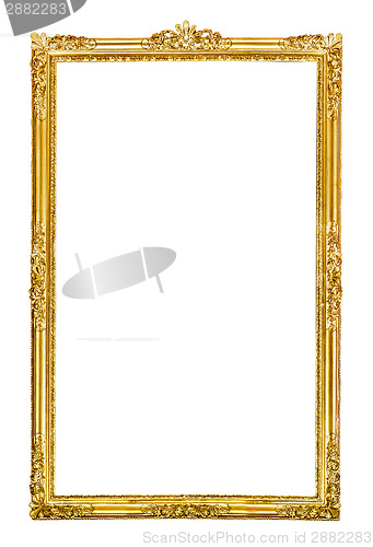Image of vintage golden frame