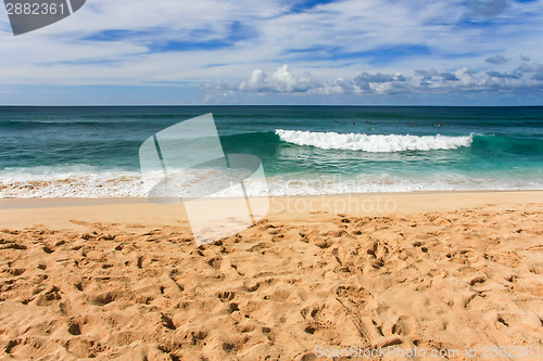 Image of Down at the beach