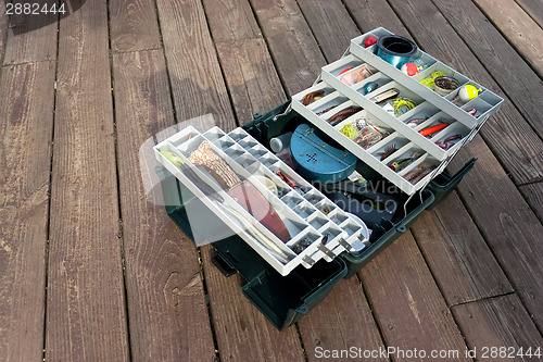 Image of Stocked Fishing Tackle Box