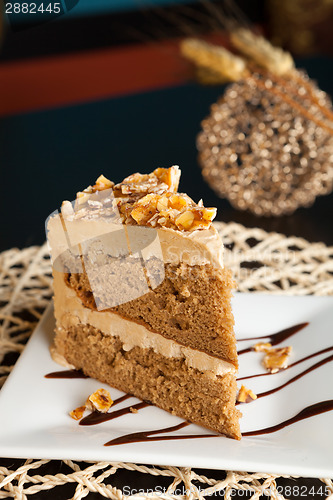 Image of Almond Toffee Cake