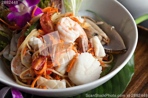 Image of Thai Seafood Som Tum Salad