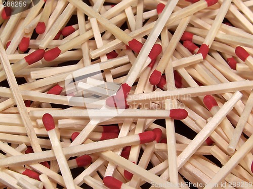 Image of Wooden Kitchen Matches
