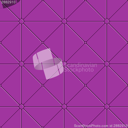 Image of Purple triangular tile ornament