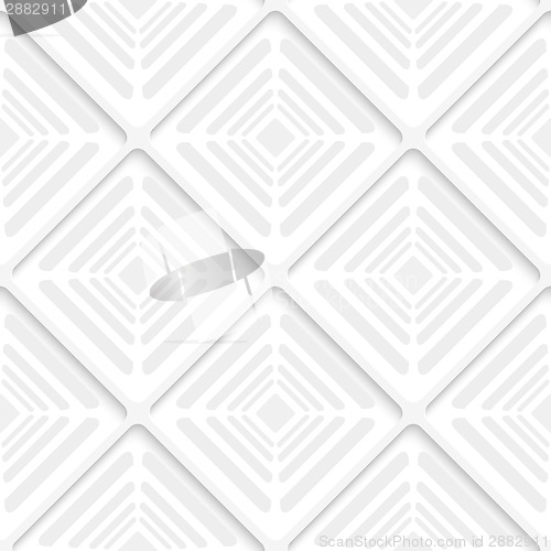 Image of Diagonal gray offset squares pattern