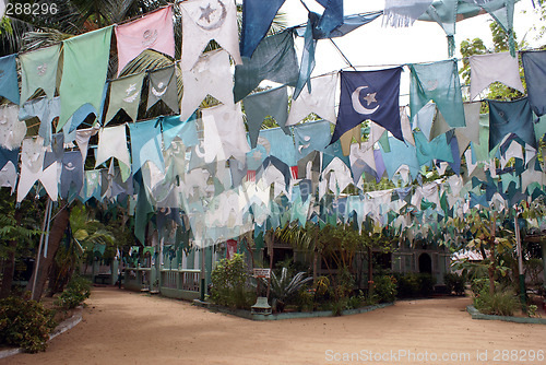 Image of Muslim flags