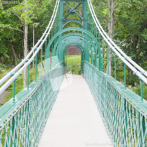 Image of Old green bridge