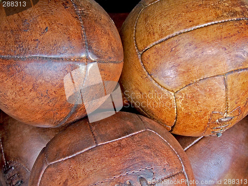 Image of Leather balls