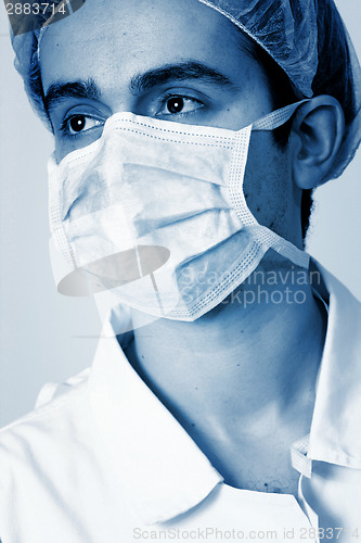 Image of Portrait of a young doctor.