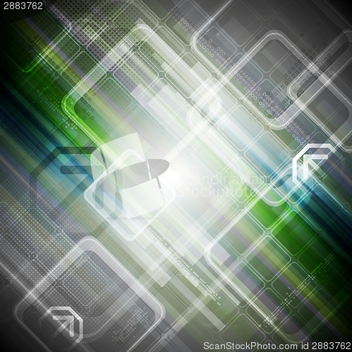 Image of Abstract hi-tech background
