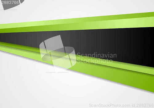 Image of Abstract green motion background