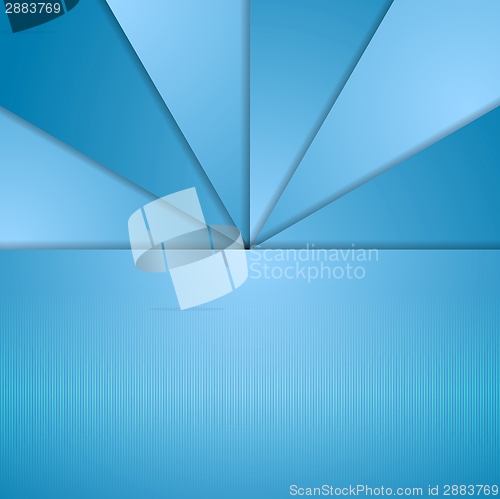 Image of Abstract blue background