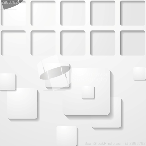 Image of Grey abstract tech design