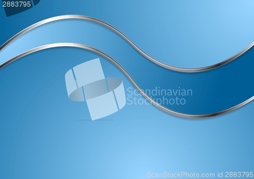 Image of Abstract wavy background