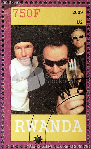 Image of U2 Stamp