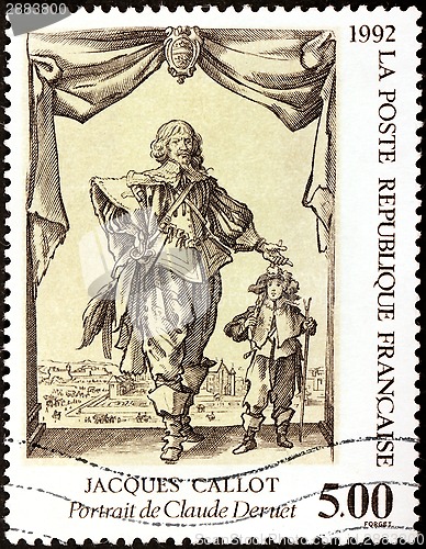 Image of Claude Deruet Stamp