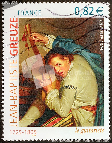 Image of Guitarist Stamp