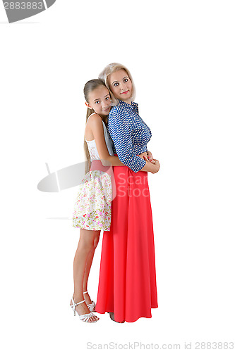 Image of Mother and daughter