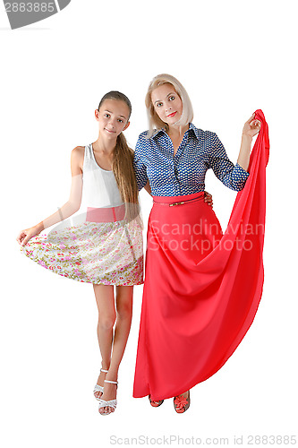 Image of Mother and daughter