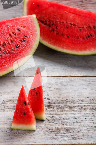 Image of Slices of watermelon