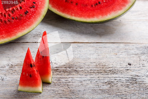 Image of Sweet watermelon slices