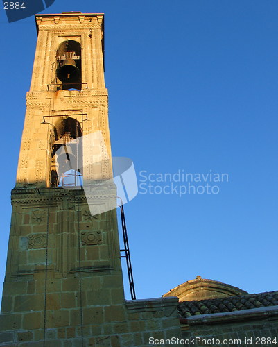 Image of Church rising high. Nicosia. Cyprus