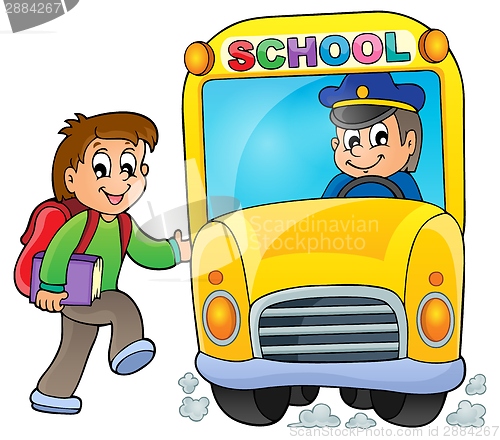 Image of Image with school bus theme 5