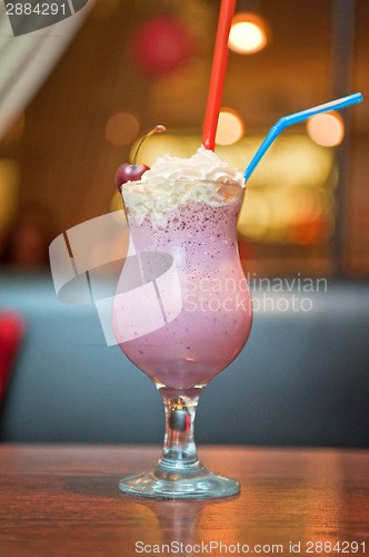 Image of Cherry milkshake