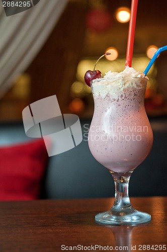 Image of Cherry milkshake