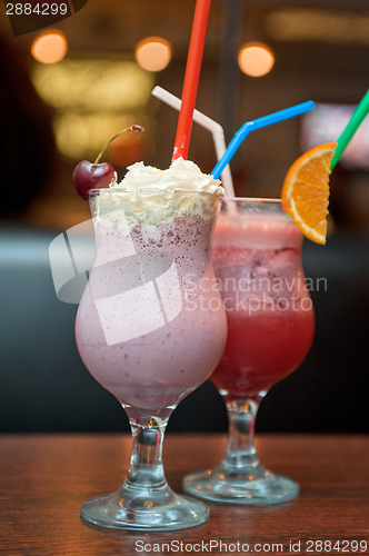 Image of cocktails milkshake