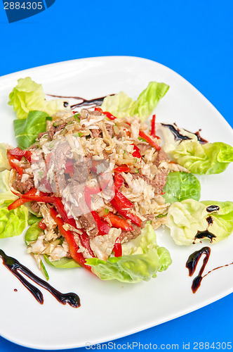 Image of roast beef salad