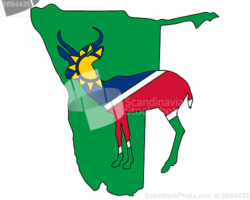 Image of Namibia antelope